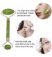 2 in 1 Jade Roller All-Natural Jade Facial Roller for Facial Massage